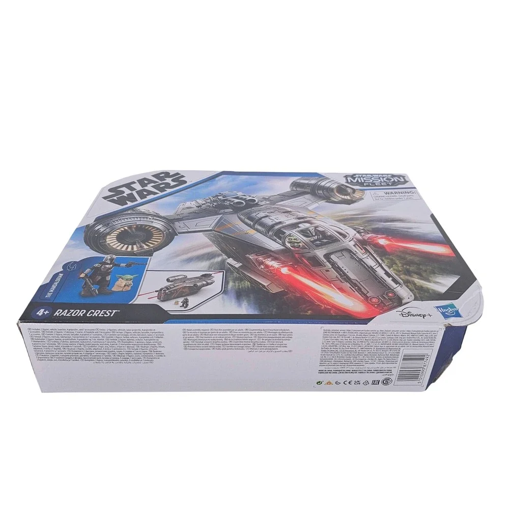 Star Wars Mission Fleet Razor Crest The Mandalorian Grogu Figure Set Hasbro NEW